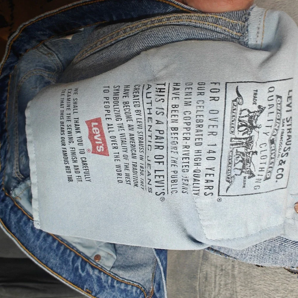 Vintage 90s Levis 550 Relaxed Tapered 38x30 Fits 36x30 USA Red Tab High Rise 95